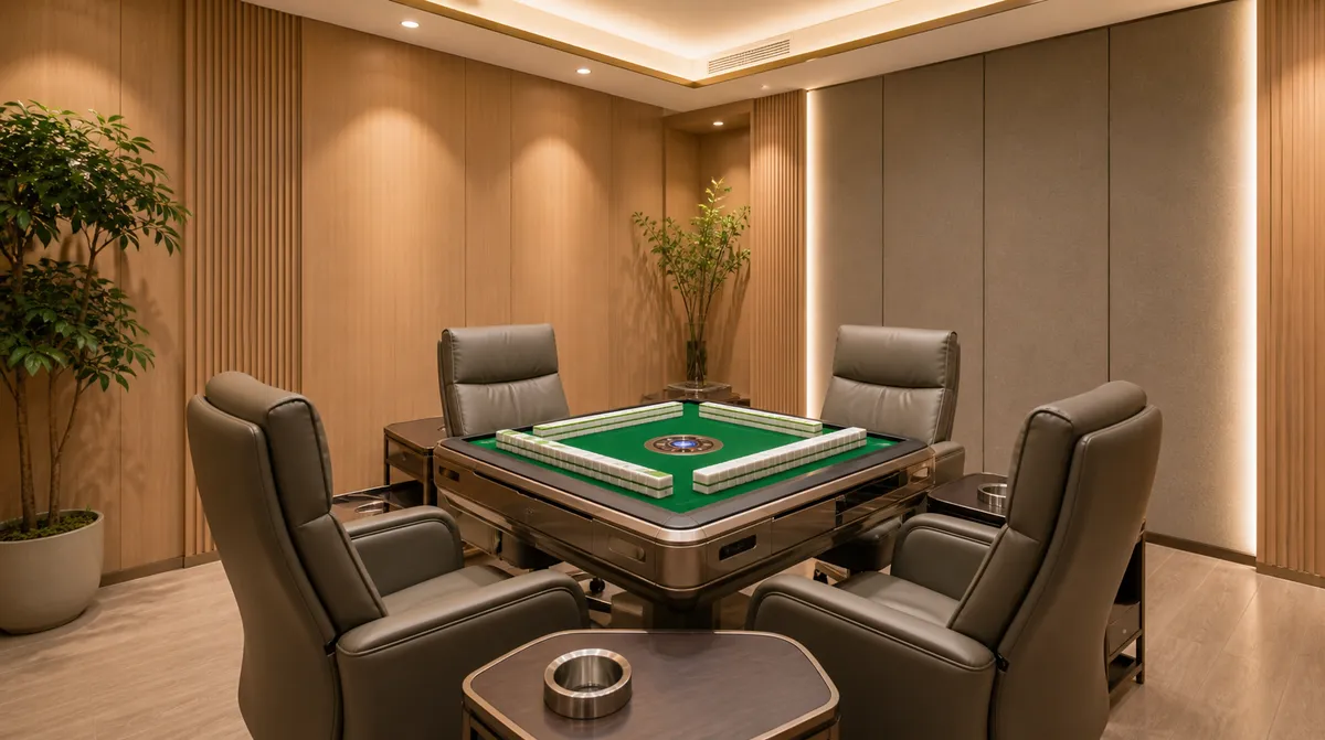 自助棋牌包间实景